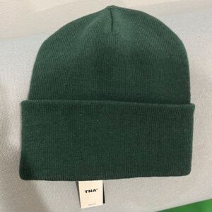 Aritzia TNA Stonepine Green Beanie